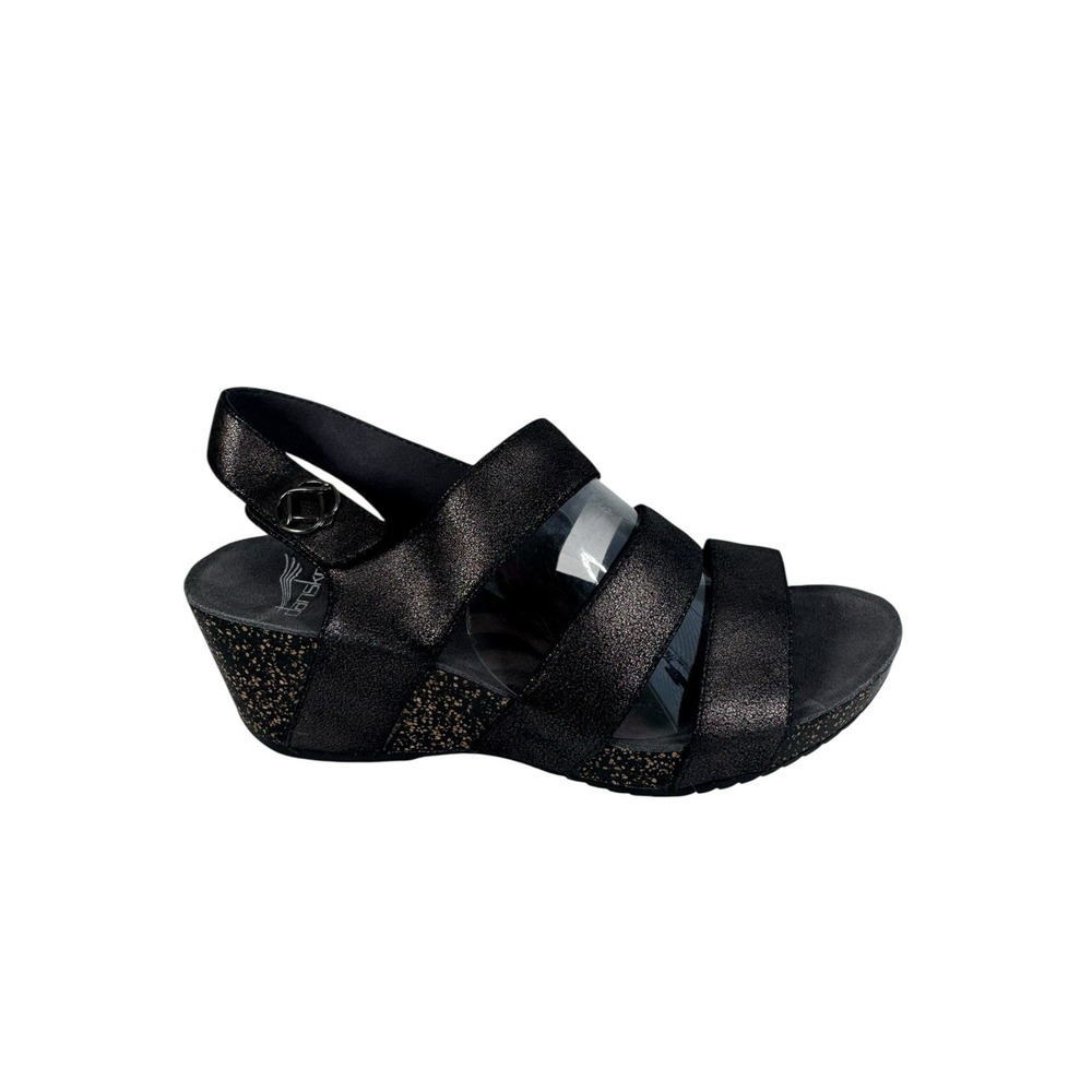 Dansko Stayce Straps Wedges Comfort Woman Size 38  No Box